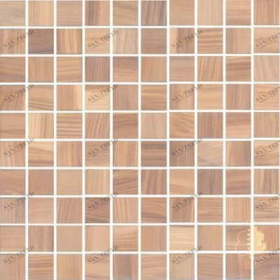 Мозаика и 3D панели из дерева Tarsi Матрица 113 Ясень Селект с брашью (Текстурированная) 275х275 мм 1401100075