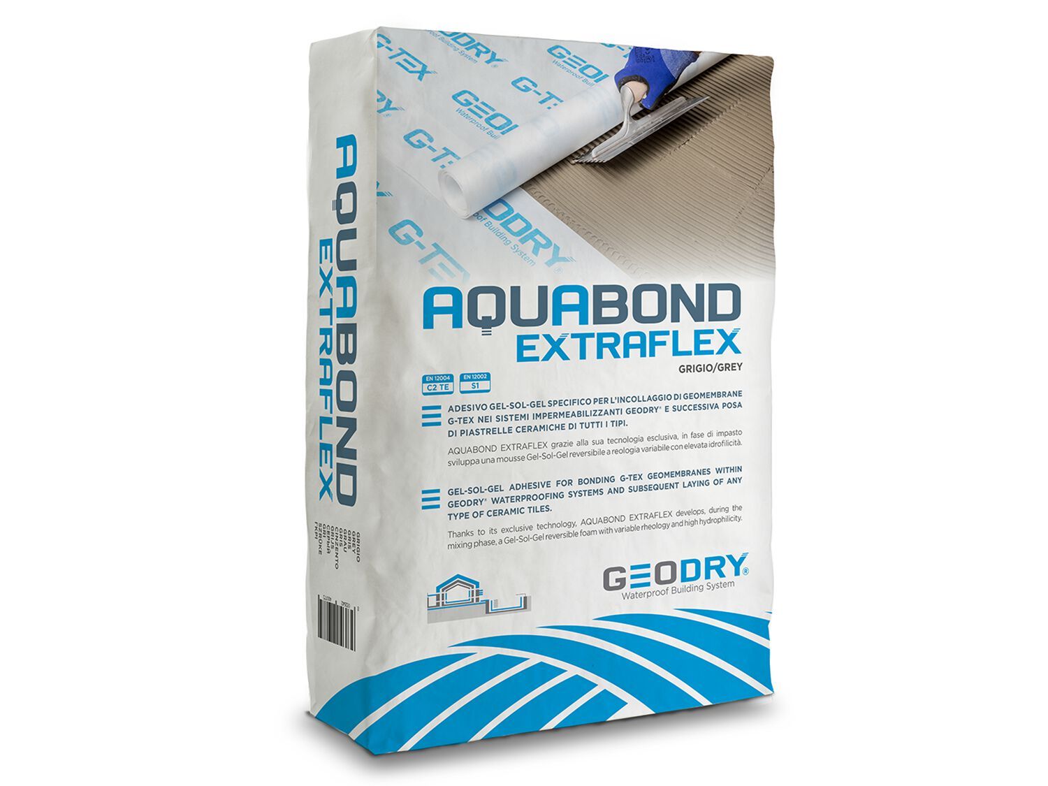 Высокоэффективный минеральный клей Colmef Geodry® ARCH-00026569 - Вид №1