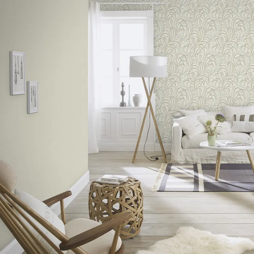 Обои RA 943337, на флизелиновой основе, цвет белый, 1.06х10 м Rasch Vintage STLM-2197416 - Вид №2