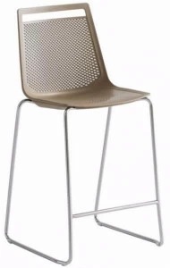 GABER Высокий табурет на саночной основе из технополимера Akami