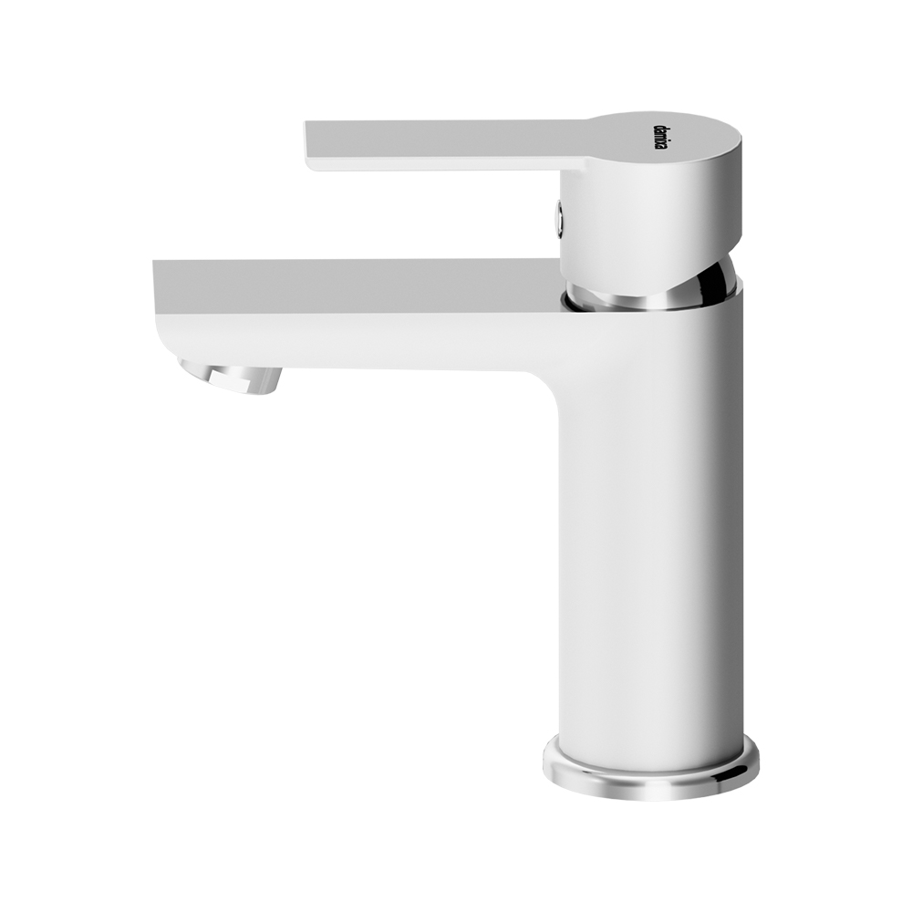 840210000 смеситель для умывальника без дк белый Damixa Origin Elegance  - Вид №3