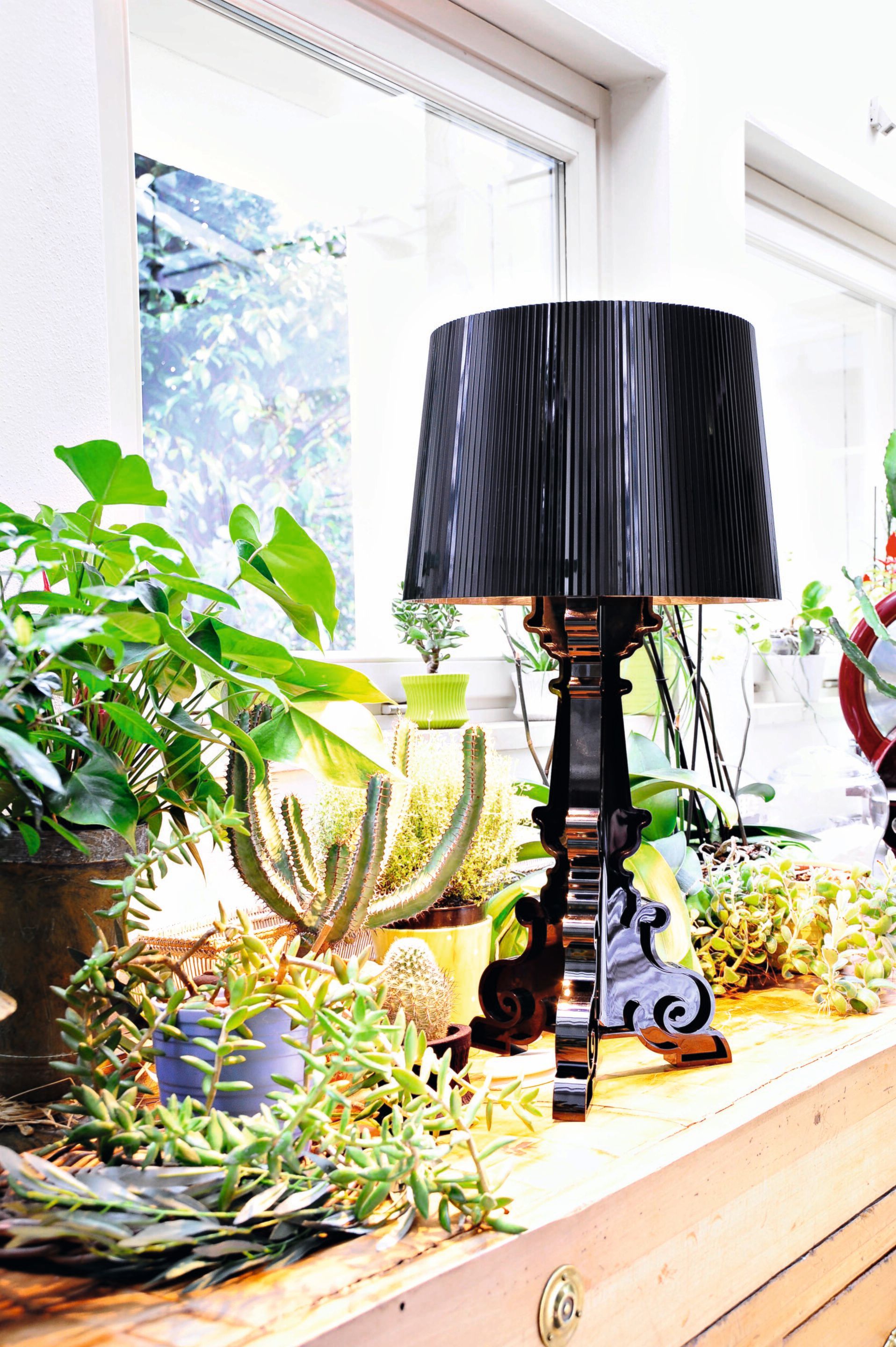 Поликарбонатная светодиодная настольная лампа с регулируемой яркостью Kartell BOURGIE ARCH-00127267 - Вид №27