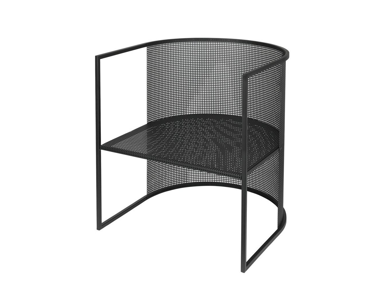 Стальной стул с порошковым покрытием Kristina Dam Studio ARCH-00022762