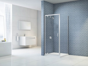Дверь душевая для установки с боковой панелью KAP70 Merlyn MERLYN IQ Хромированный