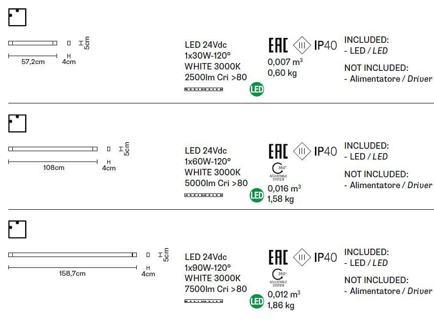 Алюминиевый потолочный светильник Fabbian ARCH-00128133 - Вид №8