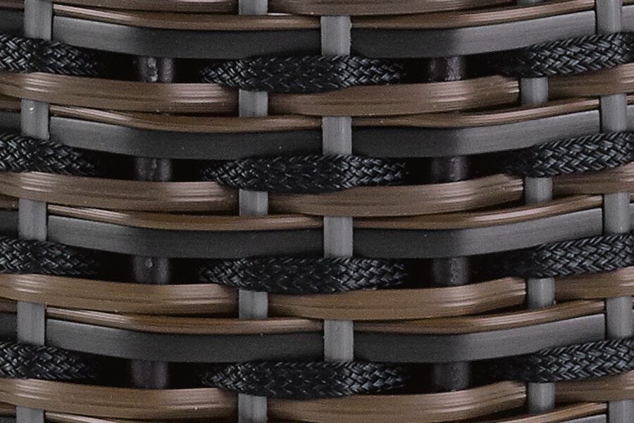 Оптоволоконный круглый низкий садовый журнальный столик с керамической столешницей DEDON белые грибы ARCH-00114415 - Вид №23