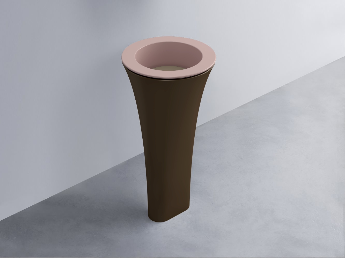 AMLA45-CP+AMPILT-AN+AMCOLT-CA Раковина Amedeo Tondo отдельностоящая cielo Enjoy + Amedeo Ceramica Cielo