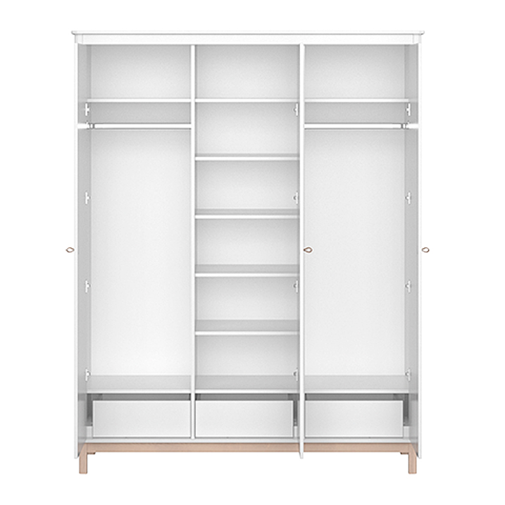 Шкаф трехдверный Classic молочный ELLIPSE ELLIPSE CLASSIC 351706 Молочный Santreyd  - Вид №1