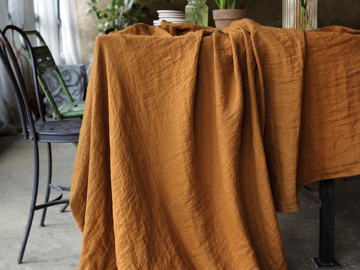 Прямоугольная льняная скатерть Gabel Convivio ARCH-00125903 - Вид №1