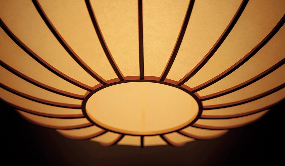 Японский бумажный подвесной светильник ручной работы DE PADOVA Bombori ARCH-00140187 - Вид №1