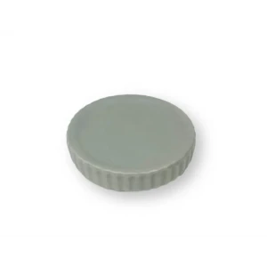 Керамическая мыльница Primanova Chris в сером матовом цвете 89381072