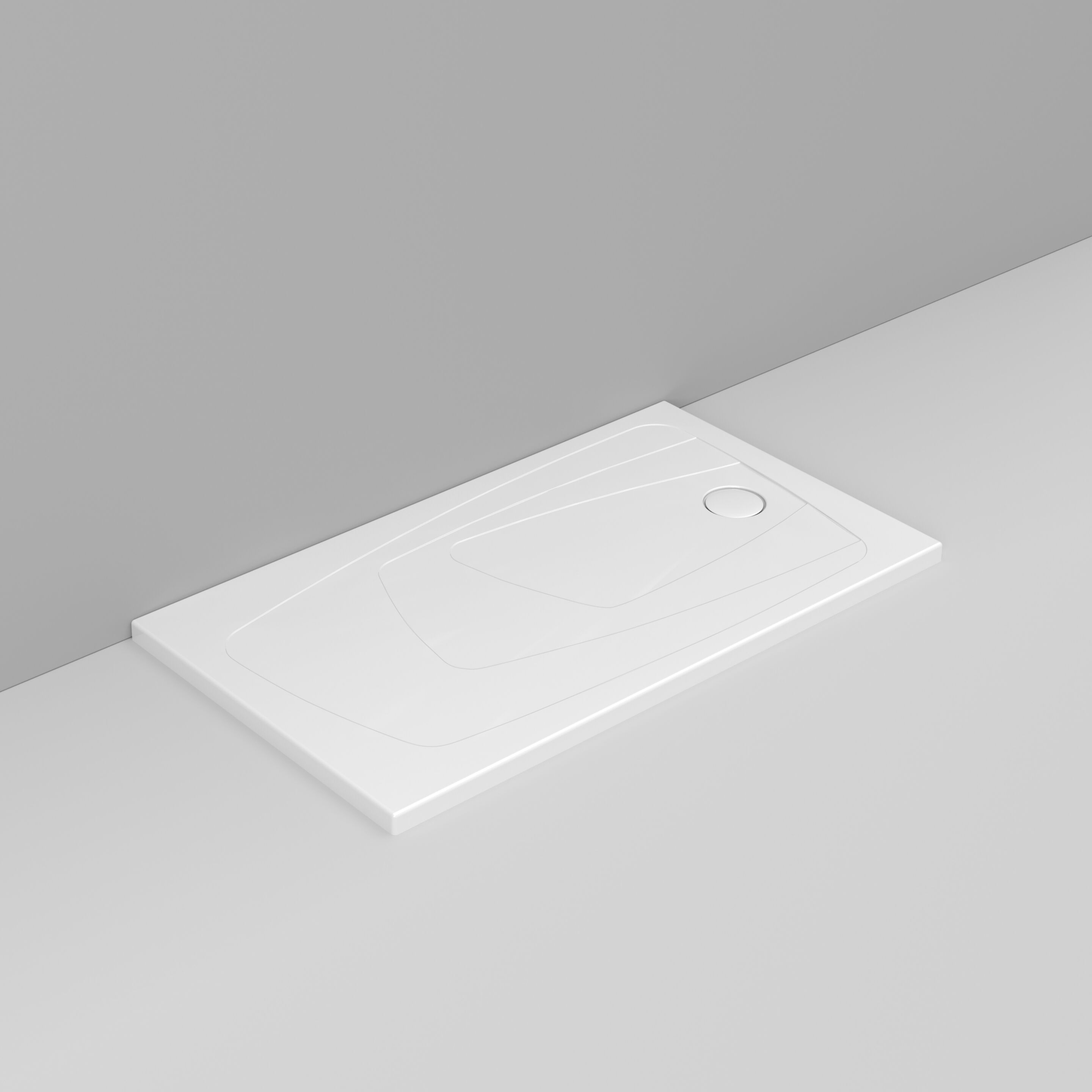 Керамический нескользящий прямоугольный поддон для душа Ceramica Dolomite за пределами ARCH-00148401 - Вид №209