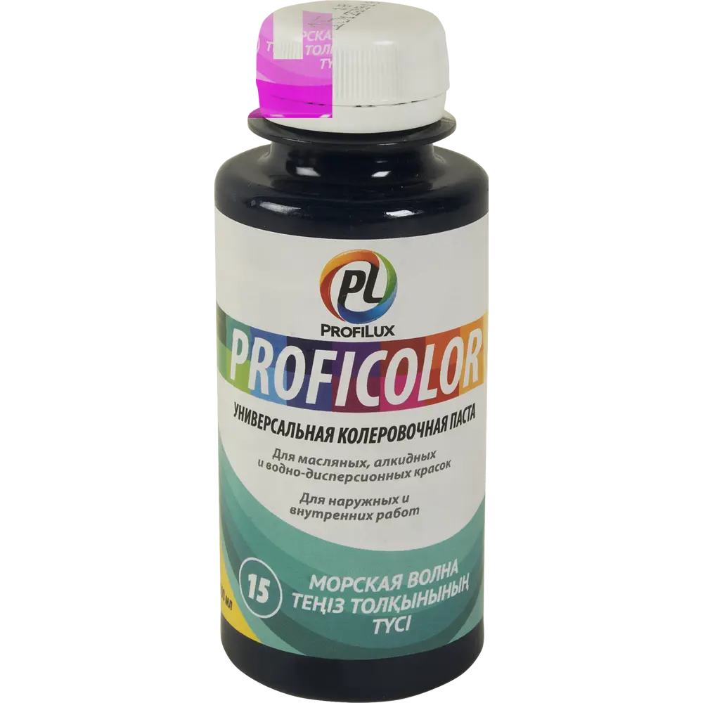 Колеровочная паста Profilux №15 100 гр цвет морская волна STLM-2001105