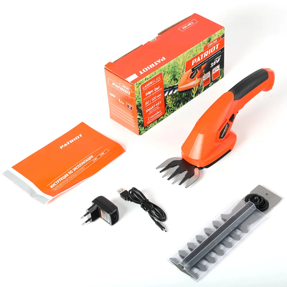 Аккумуляторные ножницы PATRIOT CSH362 для точной работы в саду 82549768 STLM-0029586 - Вид №4