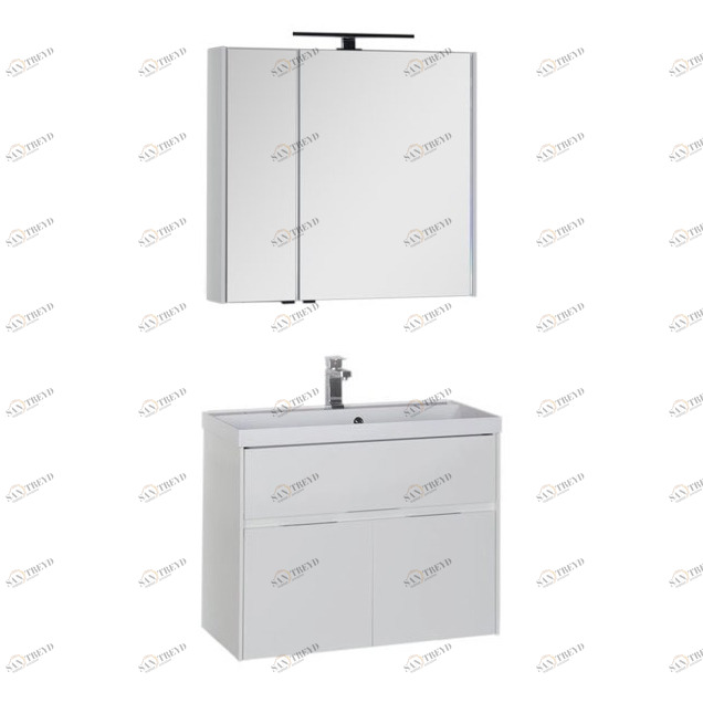 Комплект мебели Aquanet Латина 80 белый 00179839