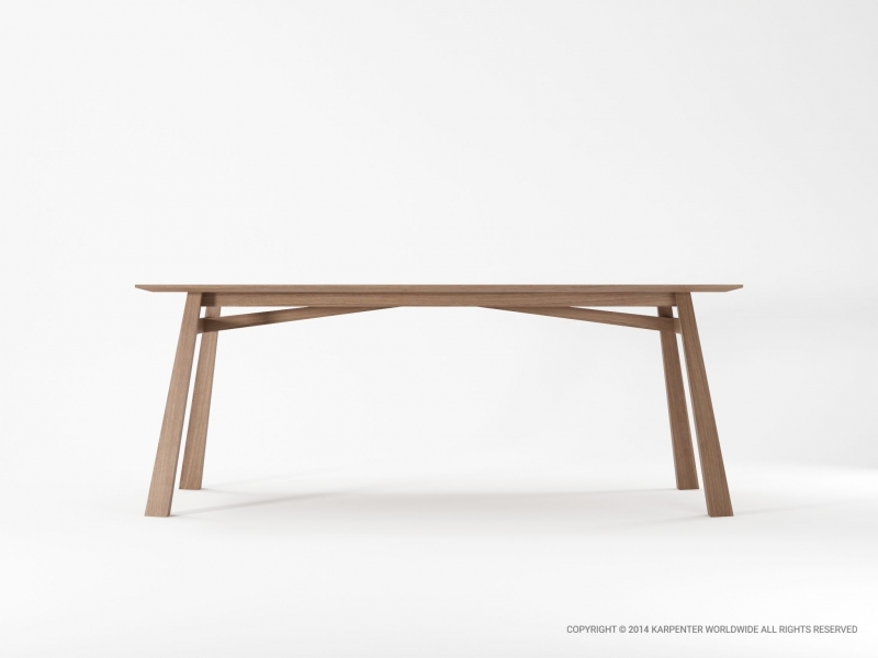 531_1052 Стол обеденный прямоугольный 200х90 Karpenter Carpenter