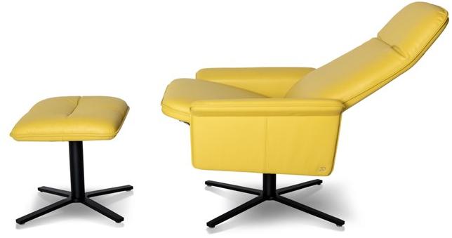 de Sede Мягкая кожаная подставка для ног с 4 спицами Ds-55 sun-id-1479298 - Вид №1