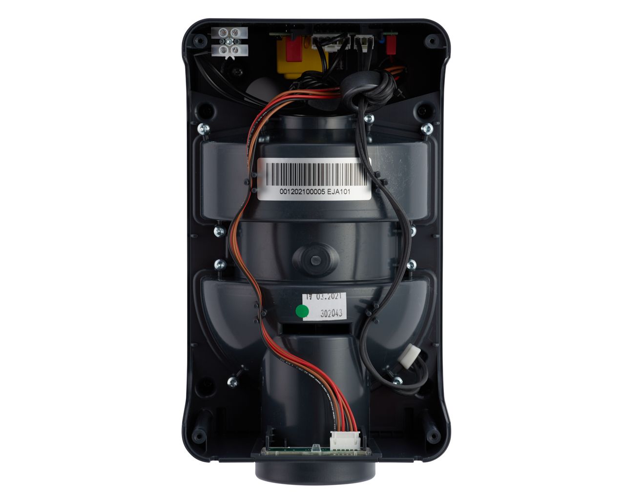 EJA101 ONE сушилка для рук, АБС-пластик, белый/черный Merida  - Вид №3