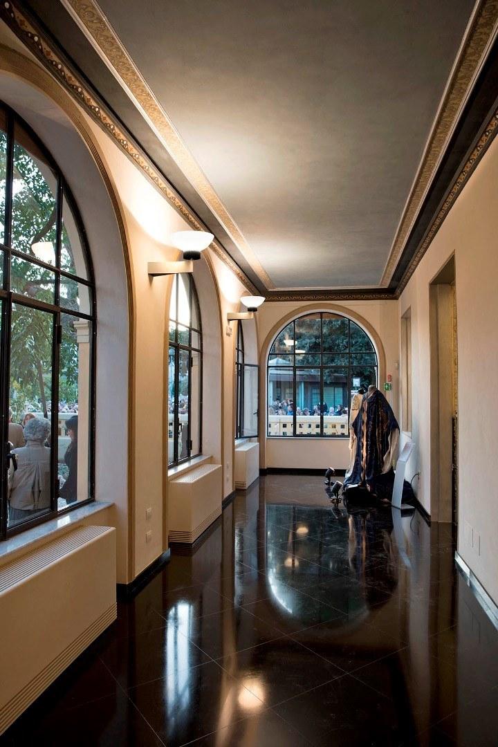 Martinelli Luce Настенный светильник из алюминия и стекла с диммером  1290/dim/l/1  - Вид №6