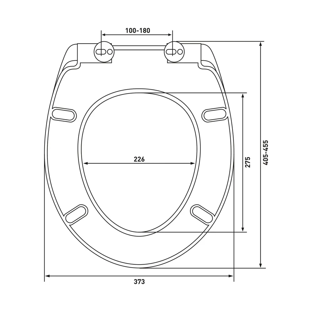 Сиденье для унитаза Lerana SO с микролифтом цвет белый Santreyd STLM-2082177 - Вид №7