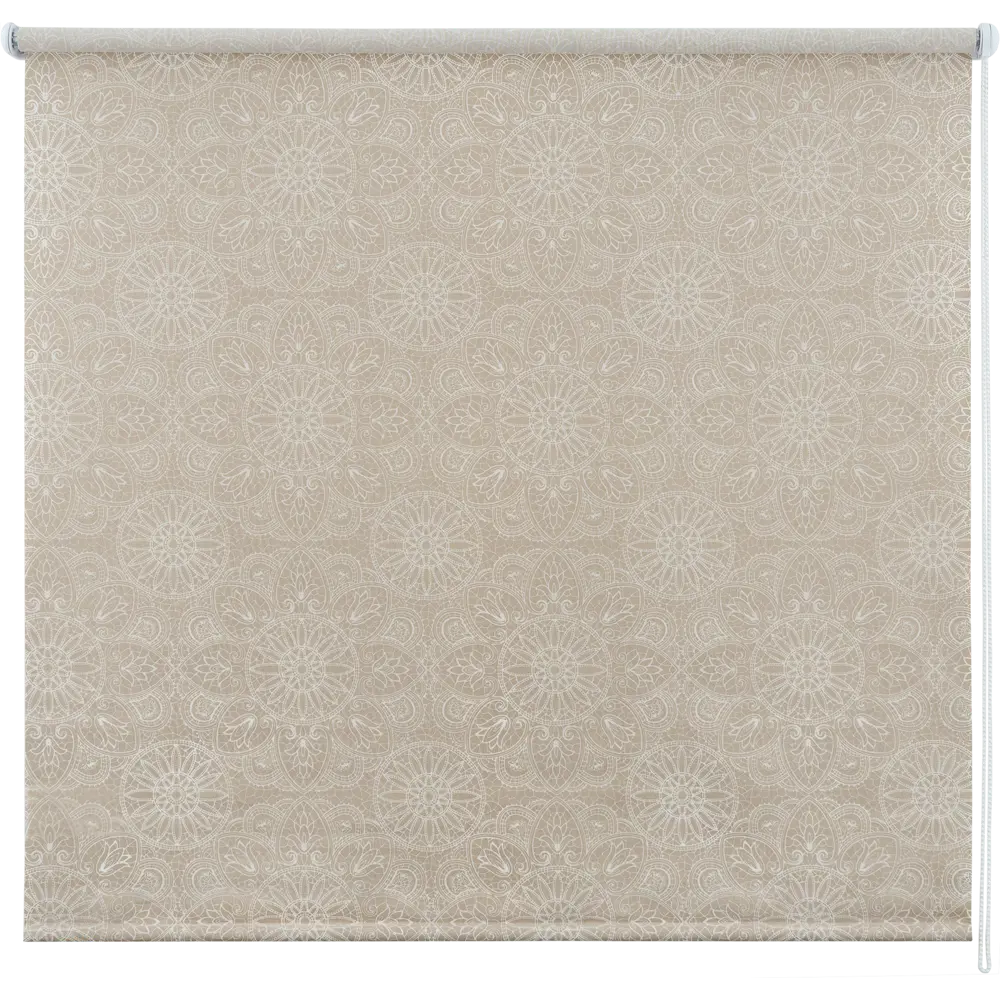 Штора рулонная «Мандала» 160х175 см, цвет золотой GARDEN Нео-классика STLM-2180384