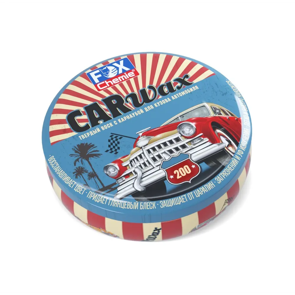 Fox Chemie Автомобильный воск с карнаубой для защиты кузова 89335144 STLM-1485652