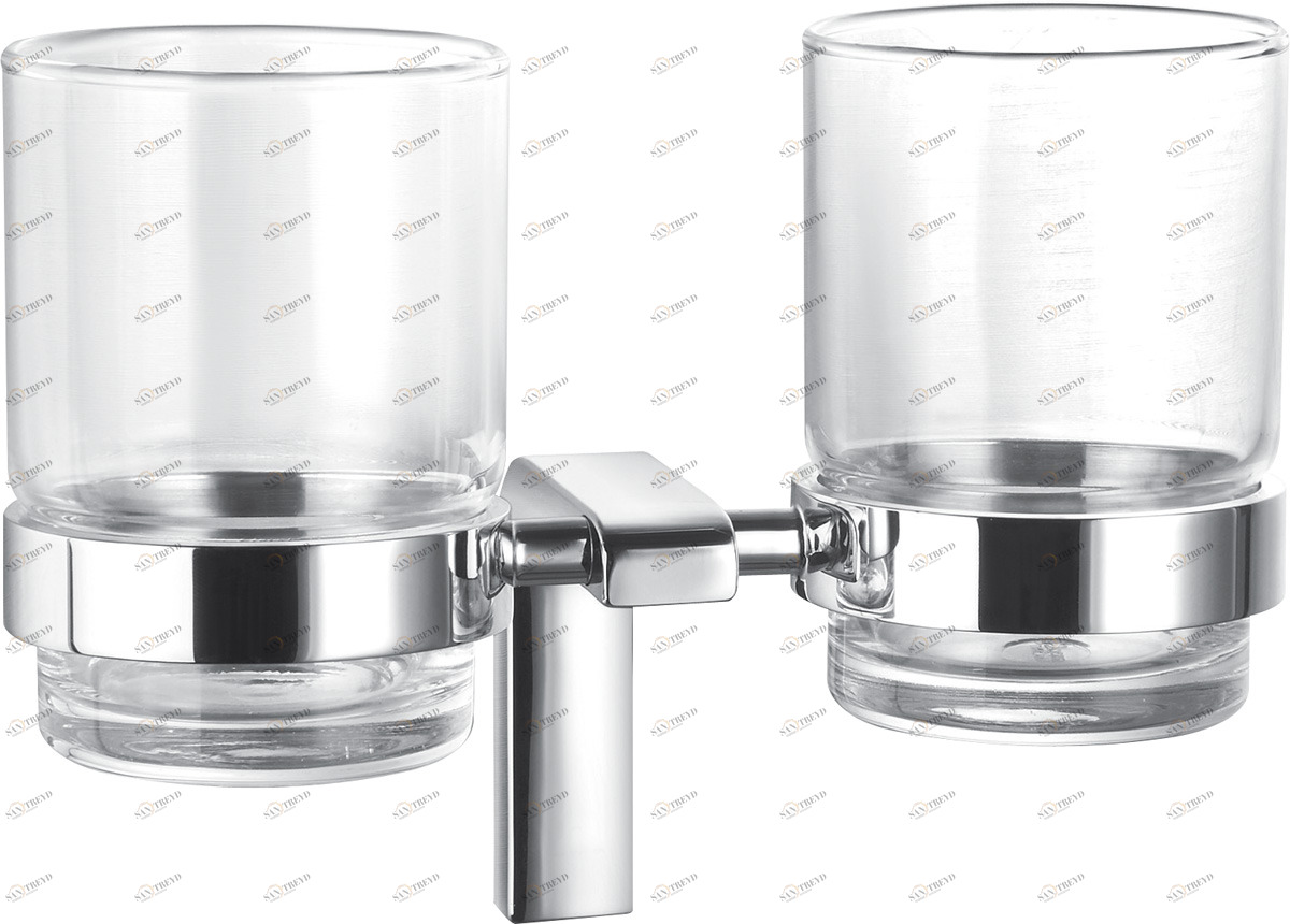 Держатель стакана настенный, двойной ART&MAX ULTIMA AM-F-8930A