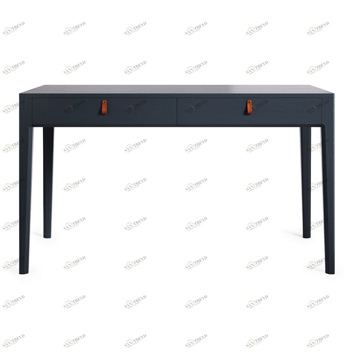 Письменный стол с ящиками темно-серый Case THE IDEA  210602 Черный 