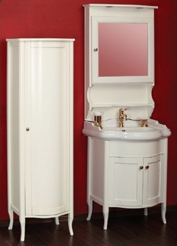 Витрина MIGLIORE Bella ML.BLL-VE450.DB с дверцей, нежно-голубой  - Вид №6