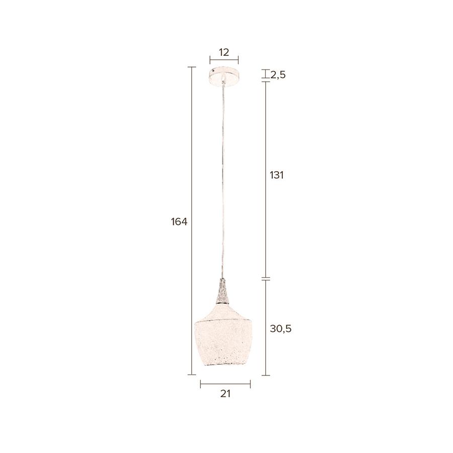 Лампа подвесная Cradle Caraffe Dutchbone 5300049 - Вид №9
