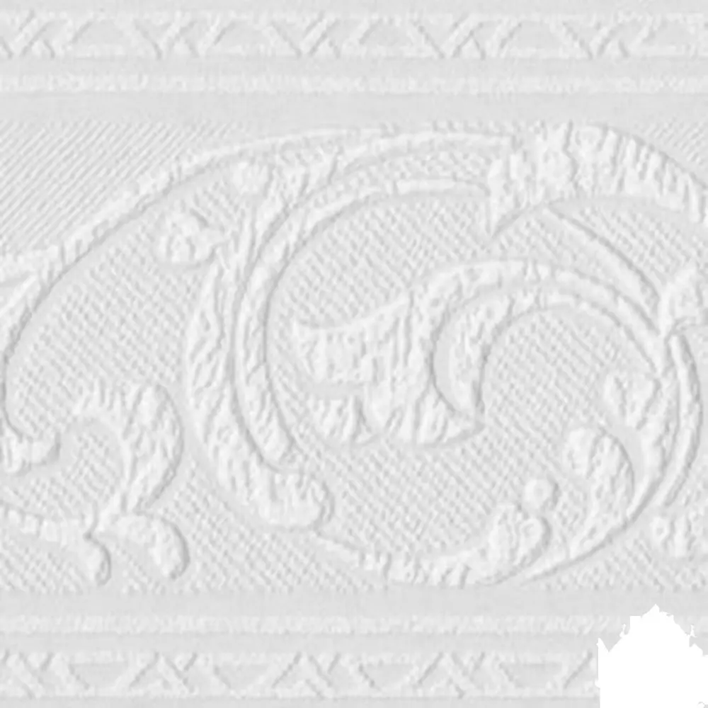 Обои флизелиновые под покраску бордюр 0,13х5 м, белый Santreyd STLM-2040768