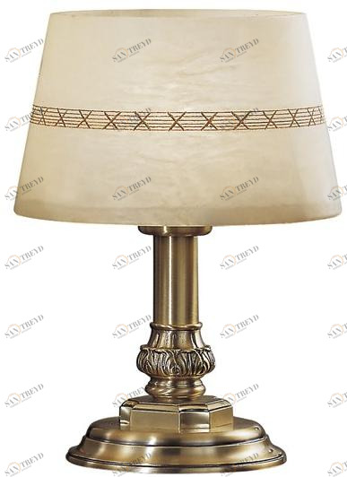 Possoni Illuminazione Настольная лампа из сатина с алебастром Sasha 2900/lg