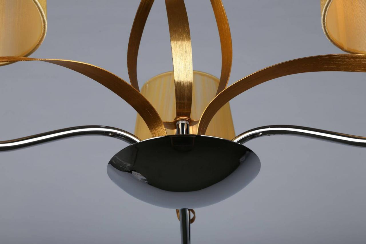 Подвесная люстра Omnilux OML-61603-03 OMNILUX OML-616 185860 Желтый  - Вид №2