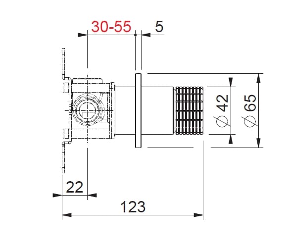 Переключатель из нержавеющей стали BEAMTECH App ARCH-00053875 - Вид №3