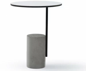Quinti Sedute Круглый журнальный столик из бетона