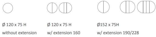 HMD INTERIORS Раздвижной круглый деревянный обеденный стол sun-id-1452049 - Вид №2