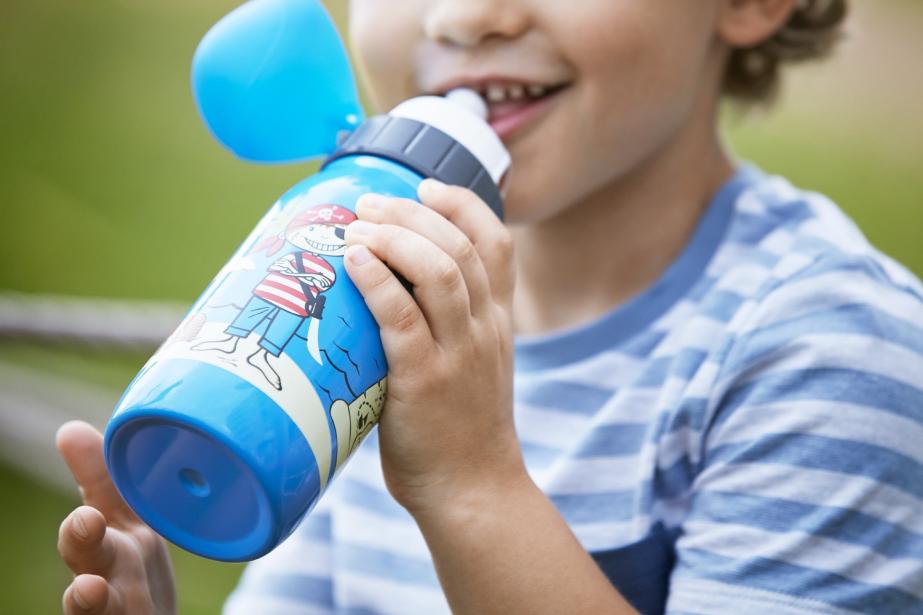 Термофляжка детская голубая 0,35 л Iso2Go "Пират" EMSA ДИЗАЙНЕРСКИЕ 00-3951786 Синий  - Вид №4