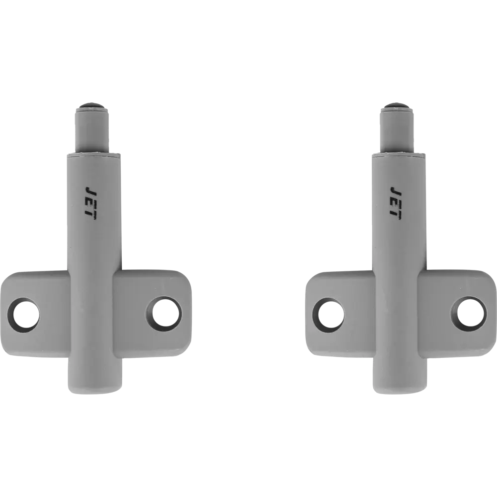 Jet Демпфер мебельный разборный серый 12 мм - 2 шт для бесшумных дверей 12596892 STLM-0002258 - Вид №3