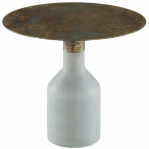 Ligne Roset Круглый журнальный столик из натурального камня для гостиной  19980370