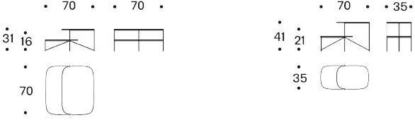 Saba Italia Лакированный журнальный столик из мдф sun-id-1483961 - Вид №4