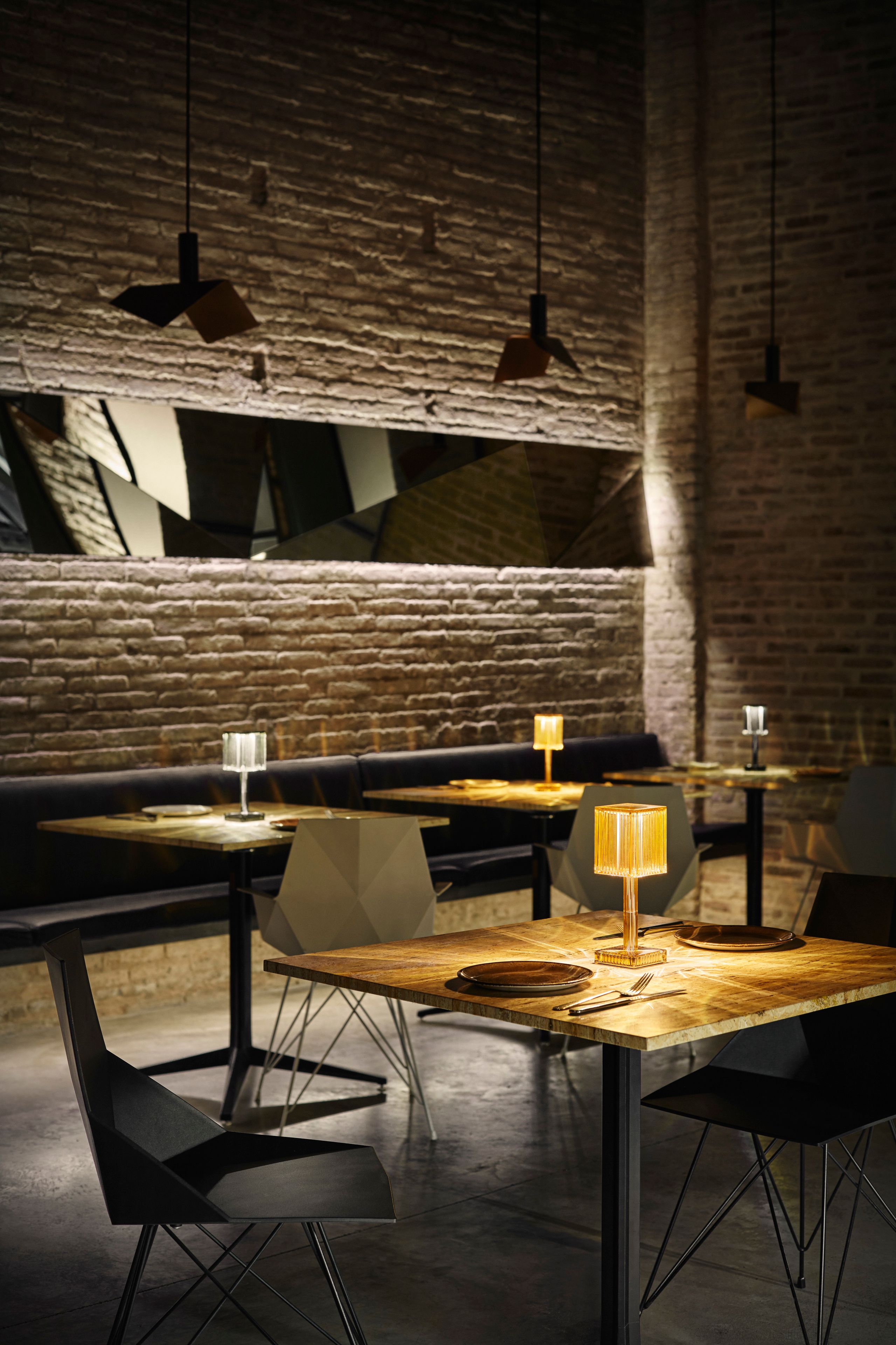 Стеклянная наружная настольная лампа Vondom ARCH-00132135 - Вид №16