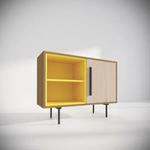 Модуль D, желтый, тонировка