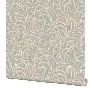 Обои «Трава» 943207, на флизелиновой основе, цвет серый, 1.06х10 м