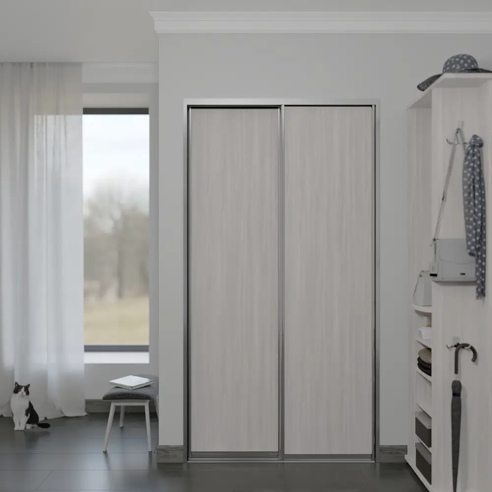 Дверь-купе 225.5x60.4 см ясень шимо светлый Santreyd STLM-2171715 - Вид №3