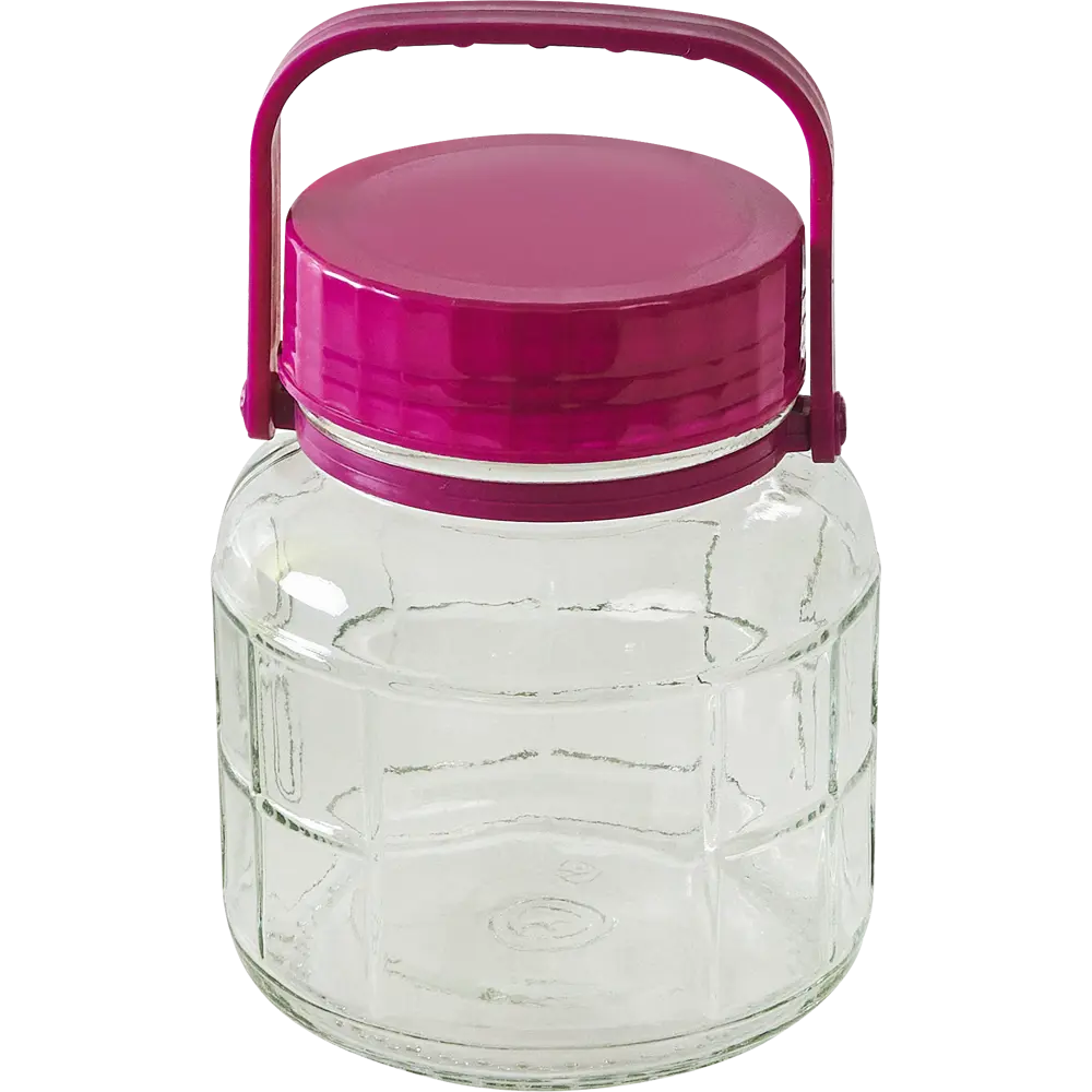 Банка с ручкой стекло 1 л Santreyd STLM-2099194 - Вид №2