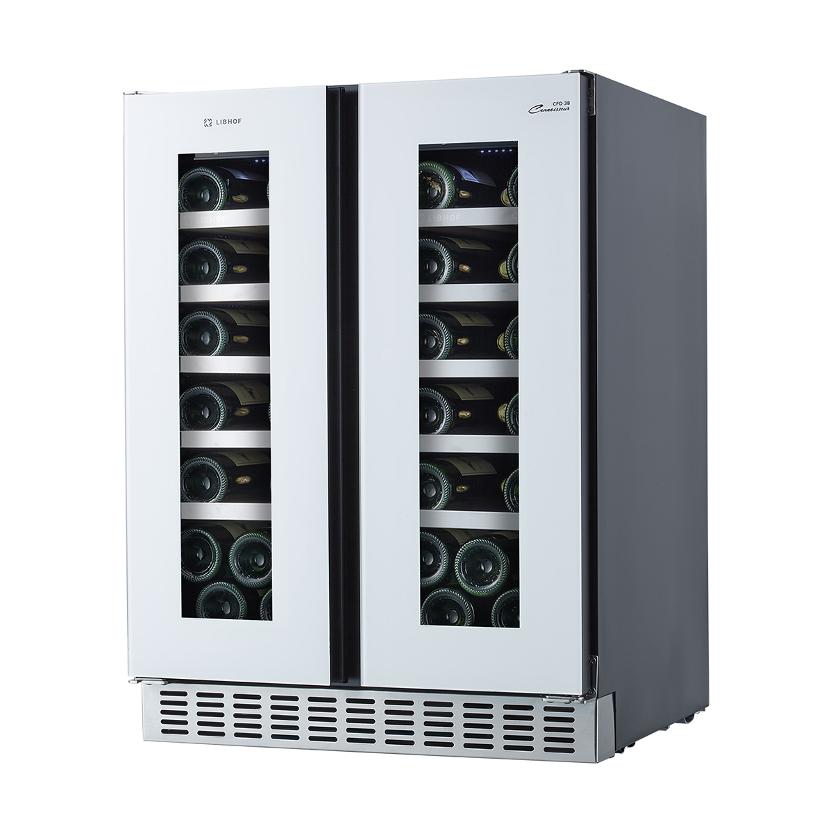 9965428 Винный шкаф Libhof CFD-38 белый STDN-0111711 - Вид №3