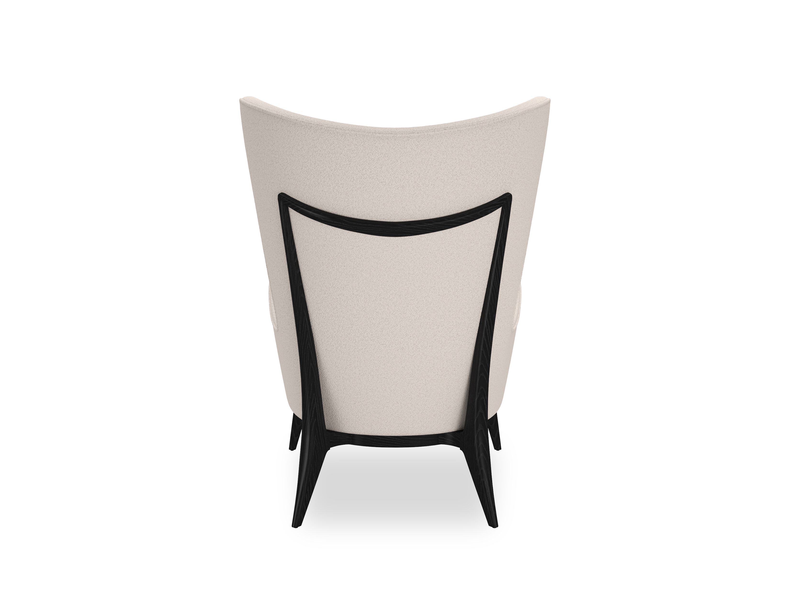 Тканевое кресло с подлокотниками с высокой спинкой Caracole WHATS NEW PUSSYCAT? ARCH-00035994 - Вид №6