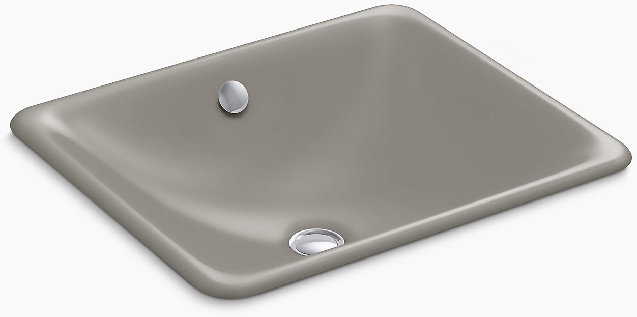 KOHLER Iron Plains Встраиваемая / устанавливаемая под столешницу раковина для ванной комнаты K-5400-K4 