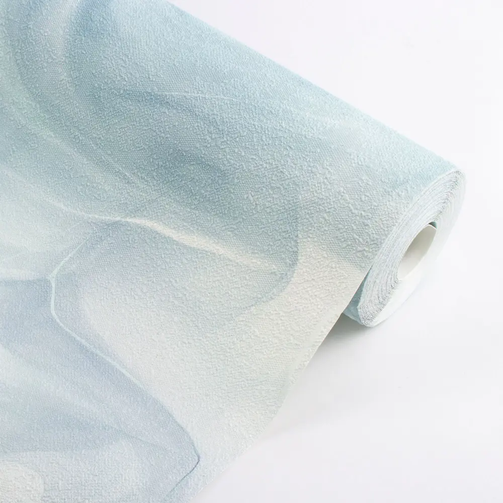 Обои флизелиновые Belvinil Апрель голубые 1.06 м 1054-71 STLM-2192207 - Вид №3