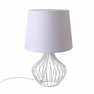 Настольная лампа Omnilux Caroso OML-83504-01 OMNILUX ВАЗА 220950 Белый